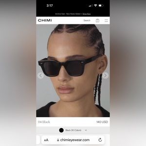 CHIMI style 04 sunglasses in black